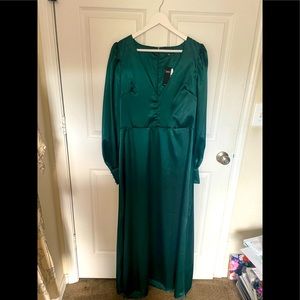 AFRM Vesta V Neck Midi